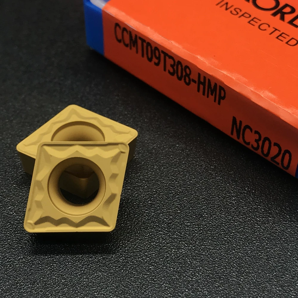

CCMT09T308 HMP NC3020 Carbide Inserts Original Internal Turning Tool Processed Steel Lathe Cutter Tools Semi-finishing Cutting