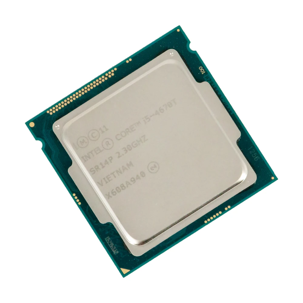 Intel Core i5-4670T настольный процессор i5 4670 T Quad-Core 2,3 ГГц 6 Мб L3 Кэш LGA 1150 сервер, используемый для Процессор