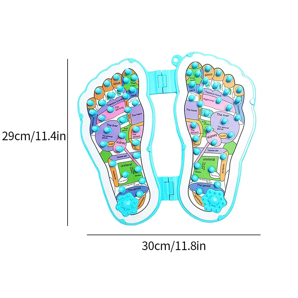 

Acupressure Foot Massage Magnetic Massage Spa Feet Pressure Point Mat For Acupoint Physical Therapy Insole Slimming Insoles