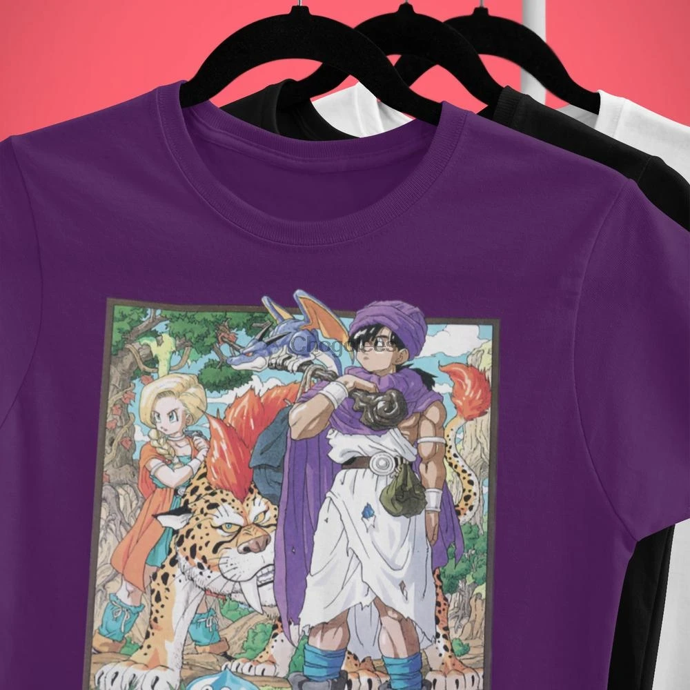 Игровая футболка Dragon Quest игровая рубашка для онлайн-геймеров подарок видеоигр |