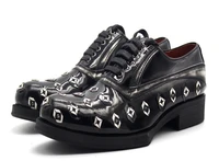 hot lace up black men shoes casual shoes mens shoes high end shoes for men