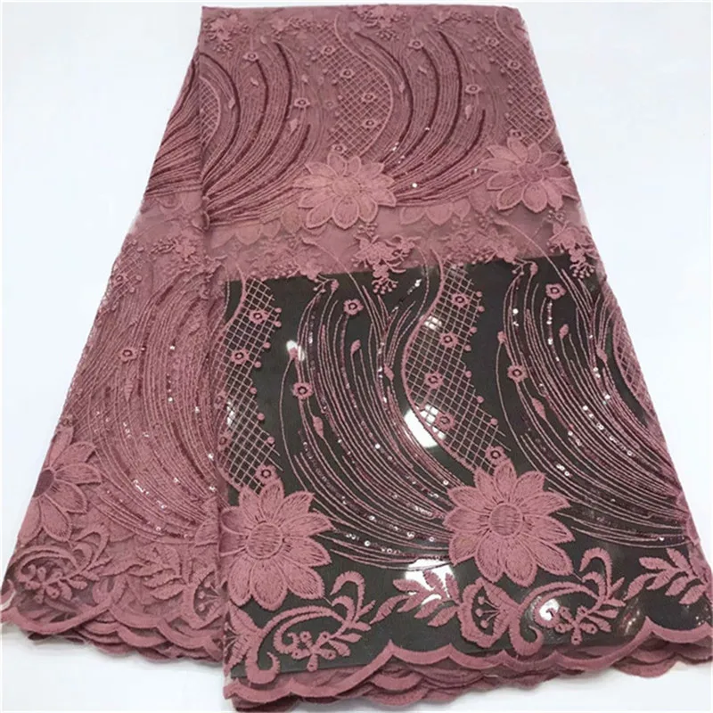 2019 белая высококачественная африканская кружевная ткань желтая французская