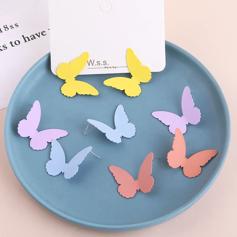 

Эмалевые подвески в виде бабочек из сплава, украшенные модные серьги 30 шт./лот 25*31 мм, масляные капли, ювелирные изделия, женские летние серьг...