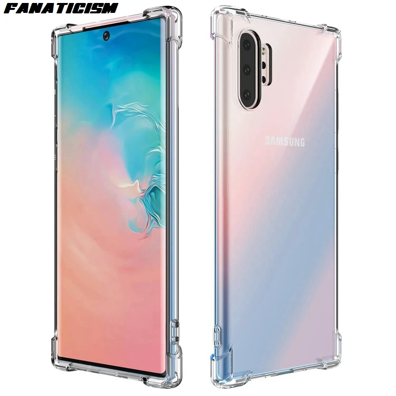 

300 шт. чехол для подушки безопасности для Samsung Galaxy Note 8 9 10 Plus Lite A10E A20E J2 J4 A20 Core M10 M20 M30 M40 TPU прозрачный мягкий чехол