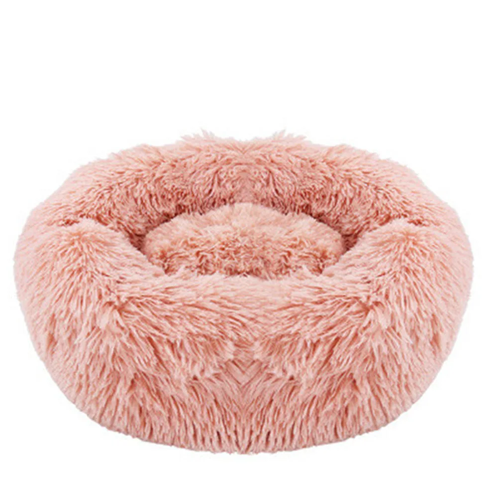 

New Plush Round Cat Nest Seasons General Creative Pet Round Bed Products Pet Supplies Animals Sleeping Sofa House
