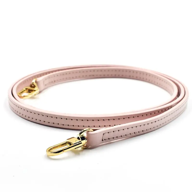 

J60D 120cm DIY Leather Strap Accessories Shoulder Crossbody Replacement Straps with Metal Buckles