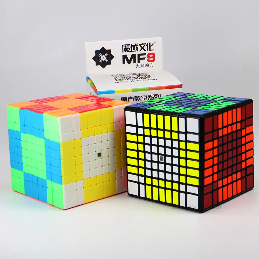 Кубик Moyu 9x9 Magic Speed головоломка 9x9x9 9 слоев черный без наклеек Neo Cubo Magico 9*9*9