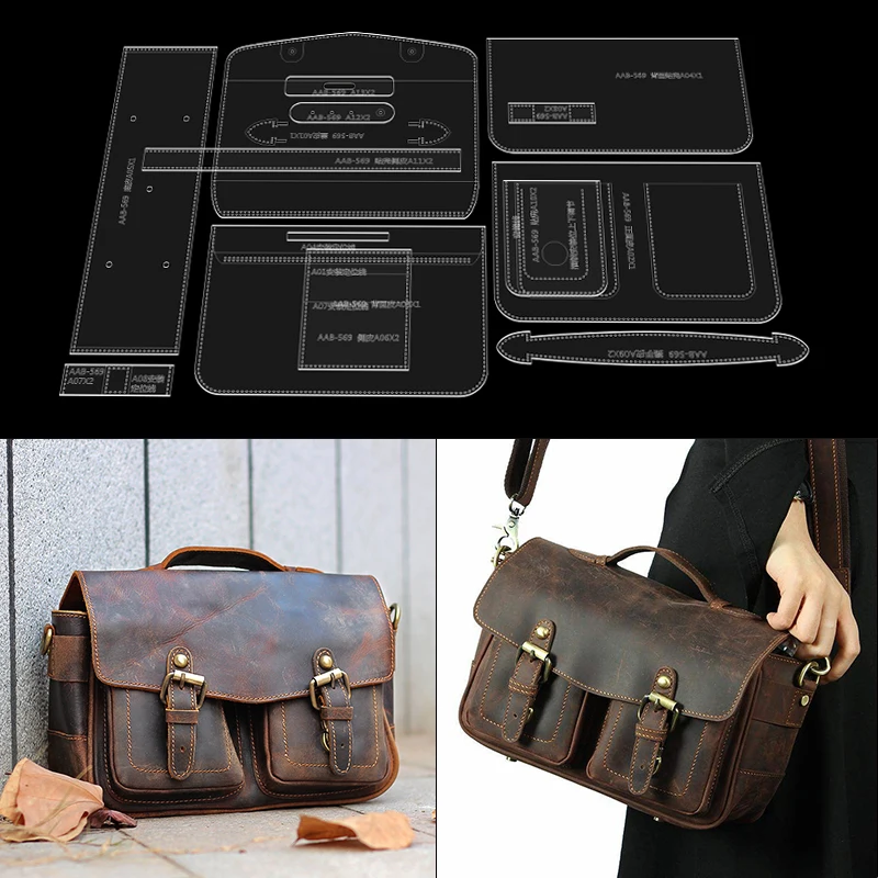 1 Набор DIY акриловый кожаный шаблон для дома ручная работа кожевенное ремесло