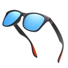 Солнцезащитные очки Мужские, для рыбалки, классические, поляризационные, квадратная оправа, для спорта на открытом воздухе, для вождения, для женщин и мужчин, UV400
