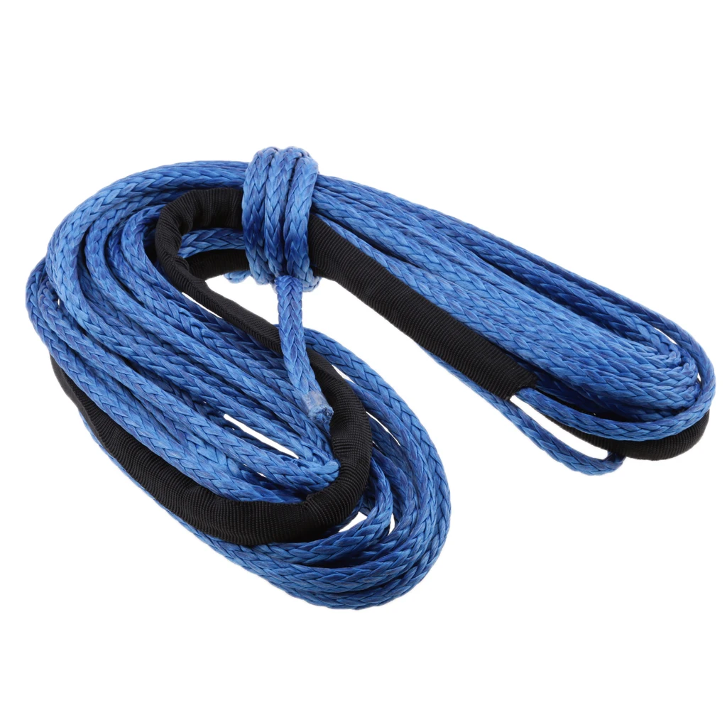 6.35cm(1/4') x15.25m(50') Synthetic Winch Line Cable Rope 5000LB with Sheath | Автомобили и мотоциклы