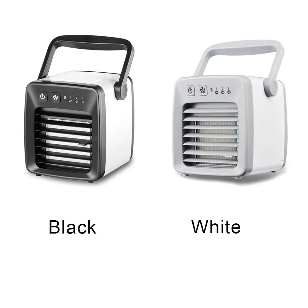 

Multifunctional Mini Portable Water USB Charging Durable Refrigeration Air Conditioner Fan Desktop Cooling Home Easy Install