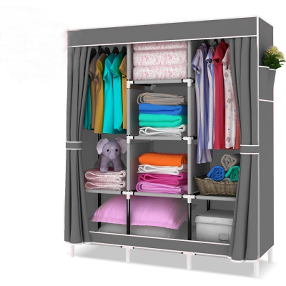 Sokoltec Многоцелевой нетканый шкаф для спальни детский складной портативный