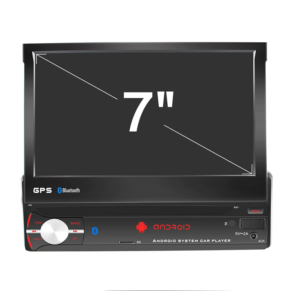 Автомобильное радио MP5 плеер Авто Аудио 1din FM GPS аудио автомобиля телескопическая