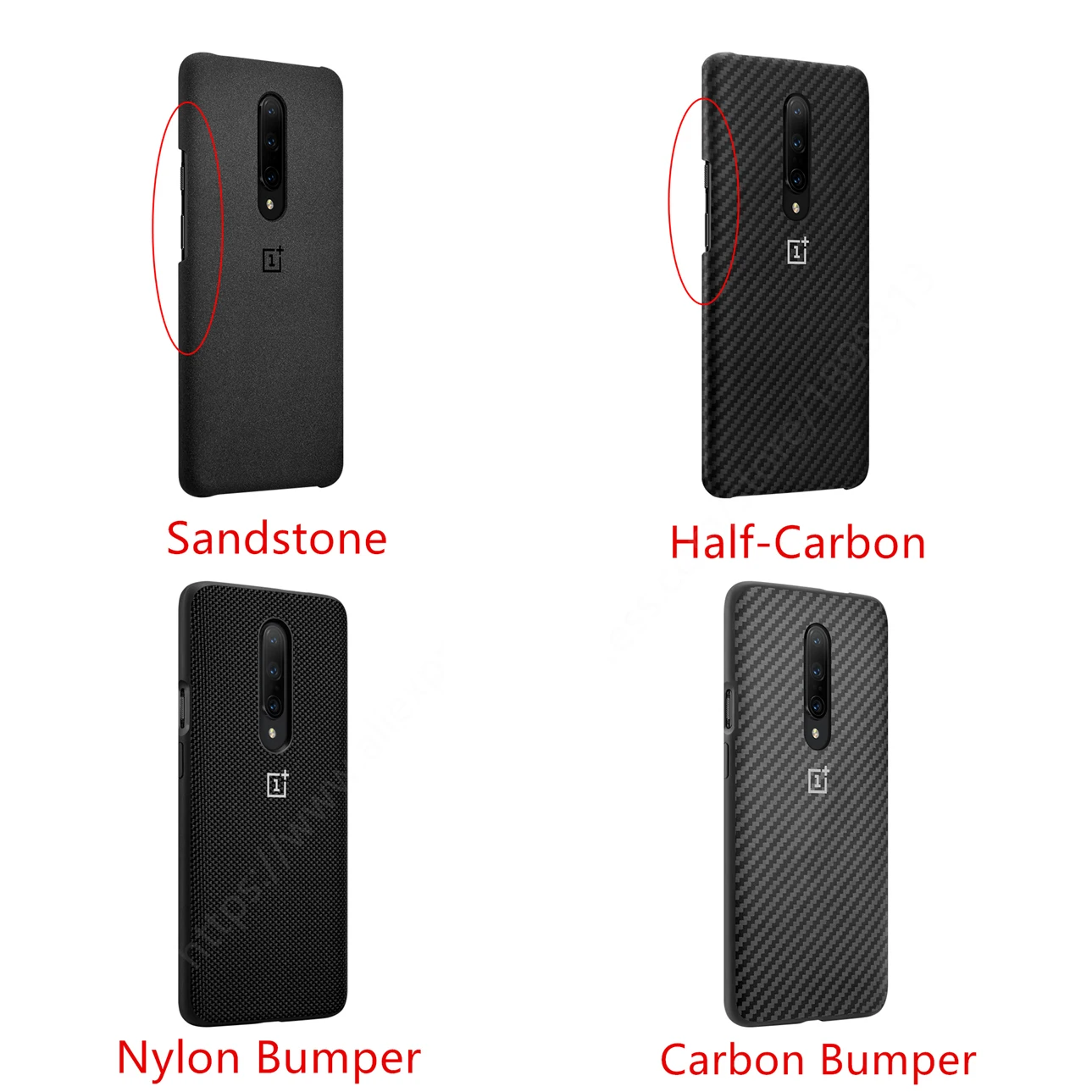 От Oneplus 7T Pro Чехол Oneplus официальный защитный чехол нейлоновый бампер песчаник чехол one plus 7T Pro 7T 7 Pro 6T