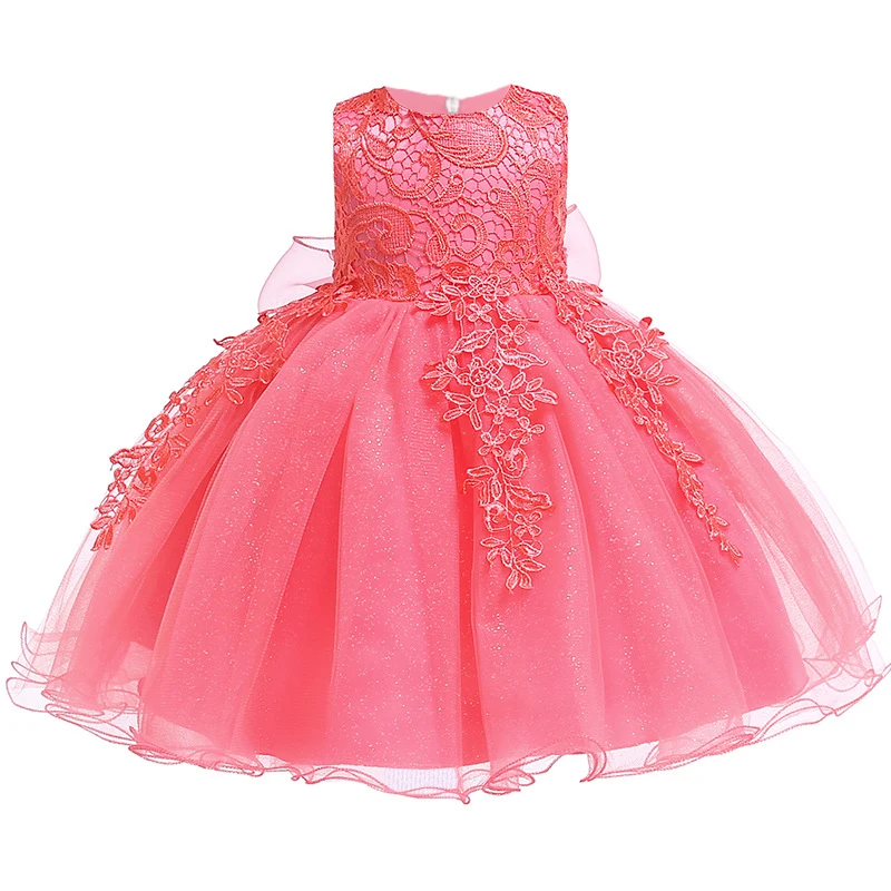 

Baptism 1st Birthdays Dress For Newborn Dresses Infantil Christening Clothes Big Bow Baptism Princess Tutu Dress 0 3 24M