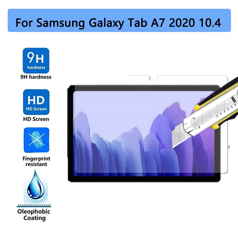 

2 шт. противоударное закаленное стекло для планшета Samsung Galaxy Tab A7 2020 10,4 дюйма