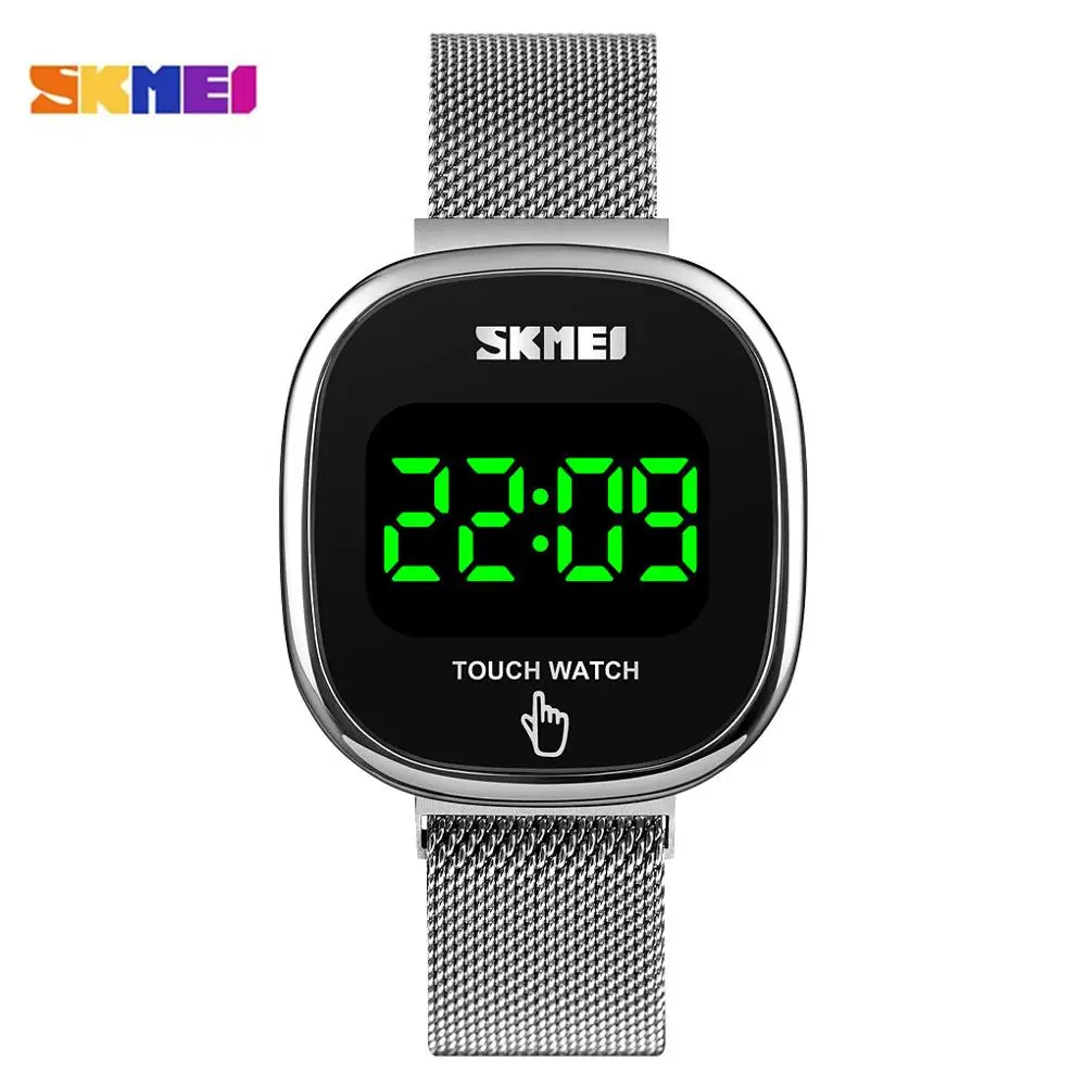 SKMEI Japan movement Digital Men's Watch LED Touch Screen Electronic Male Wrist Watches Waterproof Clock Relogio Masculino 1589