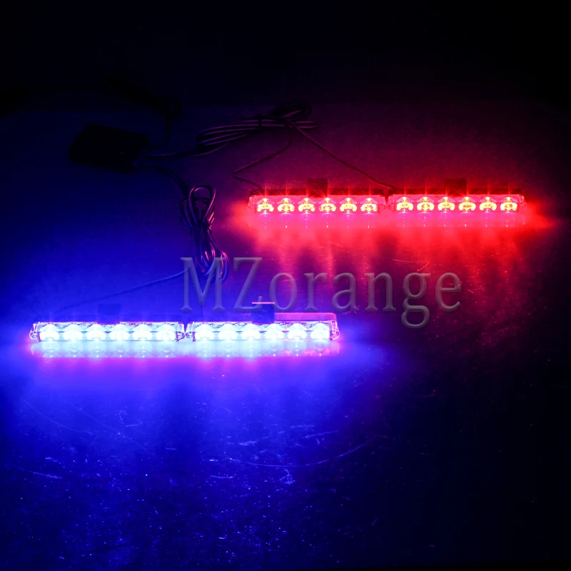2 Red 2 Blue Fso автоматический мигающий стробоскоп светильник полицейский светильник s 4x6 светодиодный стробоскоп светильник s полицейский мигалка стробоскоп fso вспышка полицейский светильник straboscopes - Цвет: 2 Red 2 Blue