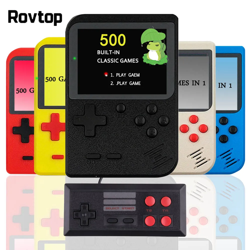Ретро портативная мини игровая консоль 8-Bit 3 0 дюймов цветной lcd Детский Цветной