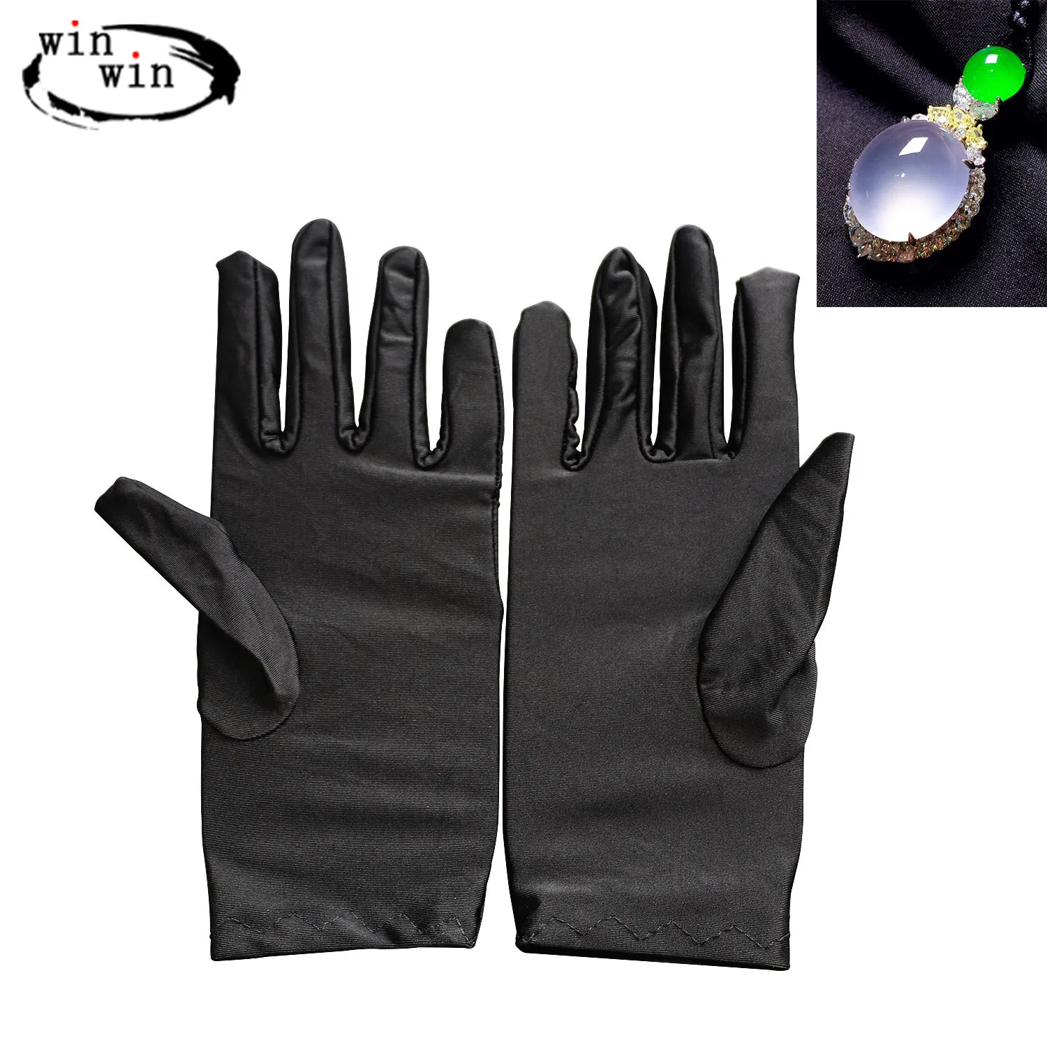 

Newest Jewellery Bead Gloves Etiquette Labor Protection Performance Stretch Sun Protection Gloves Work Industry Reception