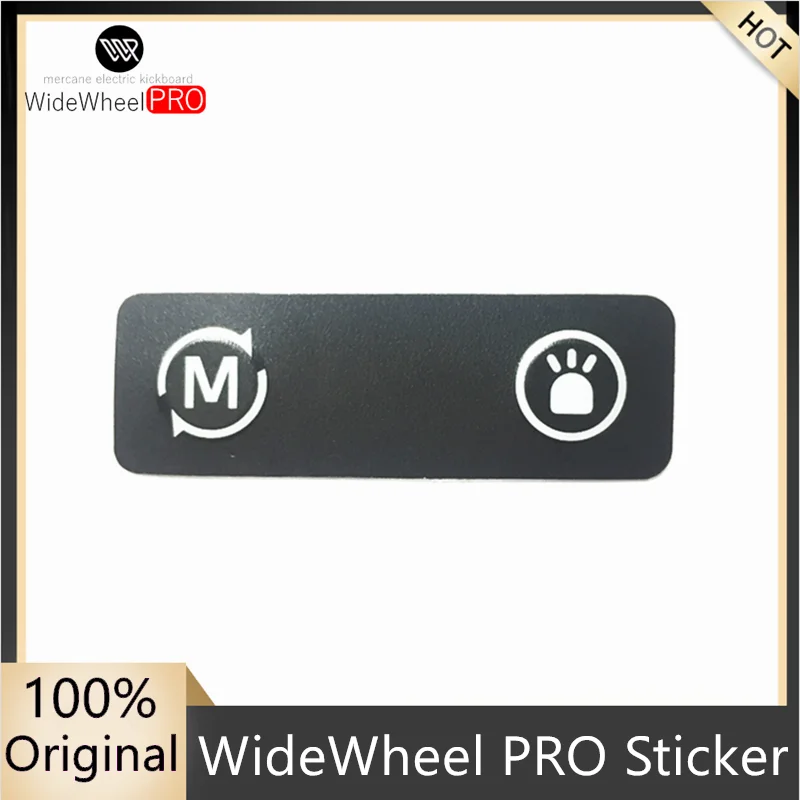 Оригинальная Кнопка наклейка для Mercane ширококолесный профессиональный