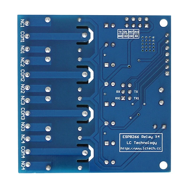 ESP8266 DC 12 В 4-Канальный Релейный Модуль ESP-01 WIFI модуль для умного дома 4 реле канала