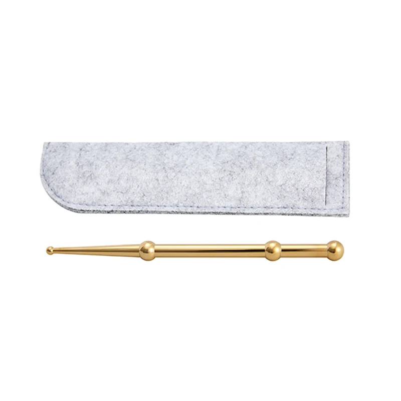 

Copper Face Eye Ear Massage Pen Acupuncture Probe Skin Rejuvenation Beauty Care Face Point Guasha Acupoint Detecting Thin Face