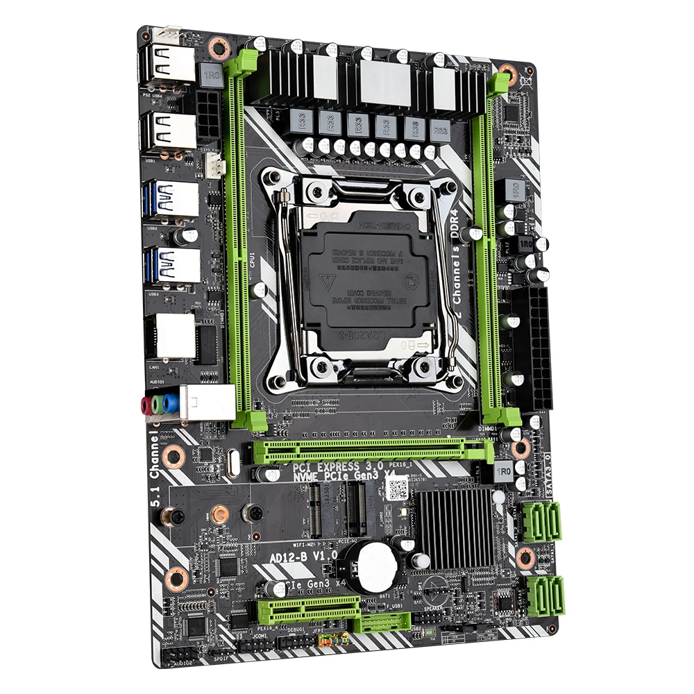 Материнская плата DAIXU X99 разъем LGA2011 -V3 V4 поддержка памяти DDR4 и процессора Xeon E5 V3