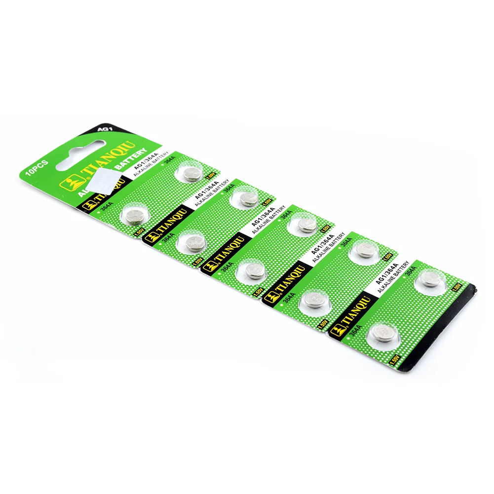 200 шт. щелочные батарейки AG1 LR621 1 55 364 SR621 SR621SW SR60 SP364 TR621 AG 1|Часовые батарейки| |