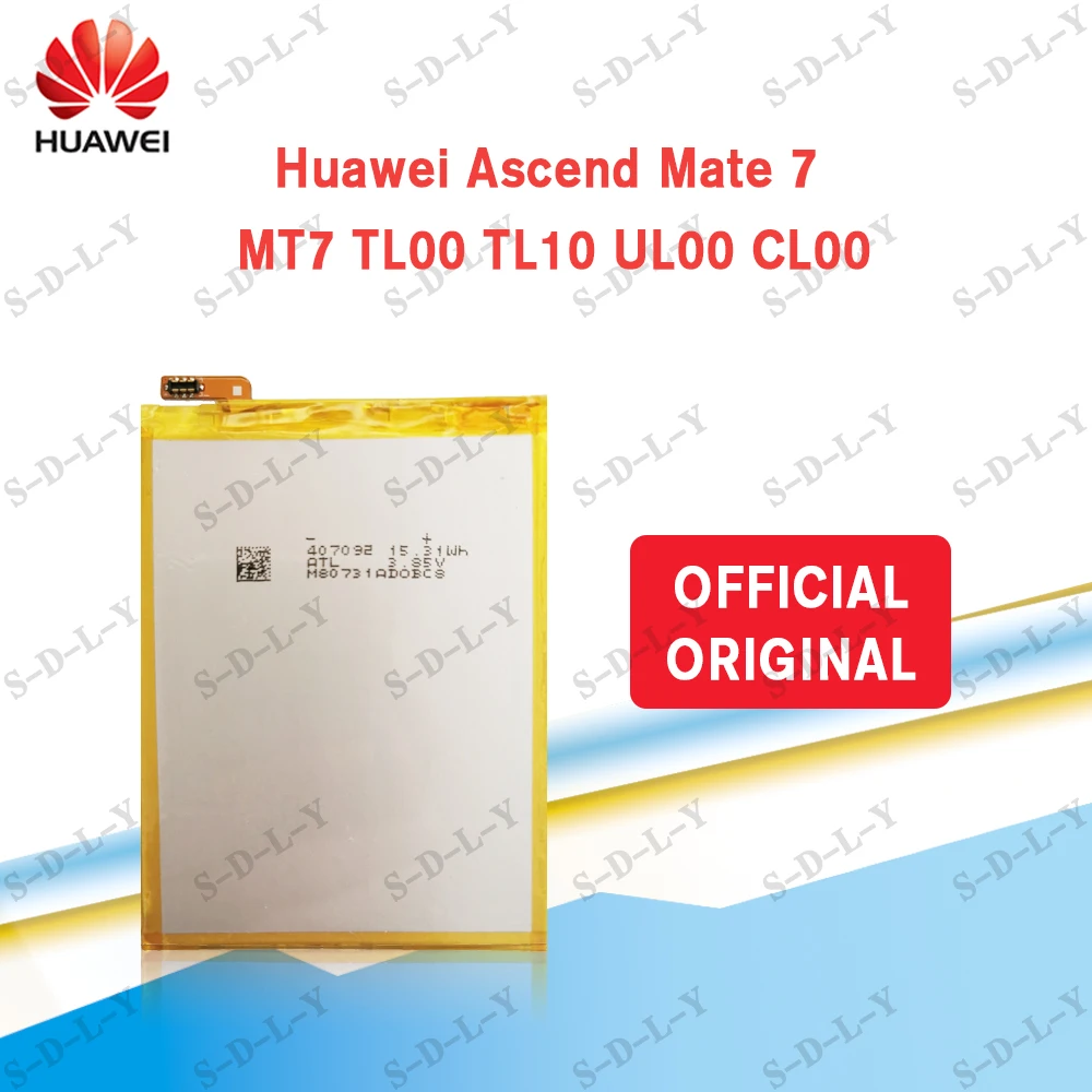 Высококачественный аккумулятор 4000 мАч HB417094EBC для Huawei MATE 7 MT7 TL10 сотового телефона +