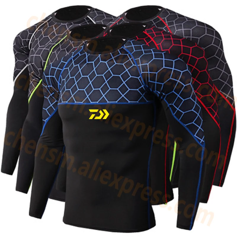 2020 DAIWA Рыбалка одежда для мужчин ультратонкая защита от солнечных лучей с длинным