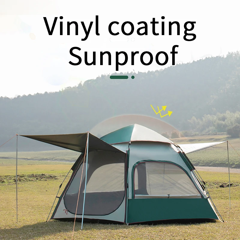 

Automatic hexagonal tent Leisure outdoor picnic tent