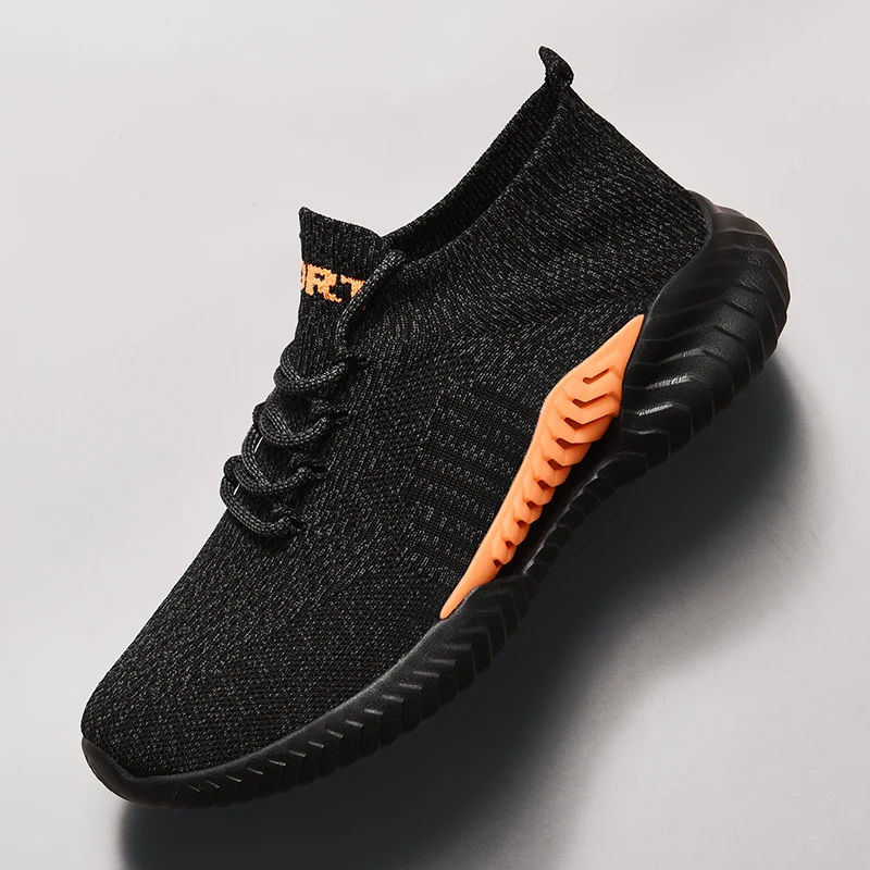 

New Men's Breathable Running Shoes For Men Fashion 2021Trending Walking Jogging Tennis Shoes Breathable Casual Sport Shoe Size45