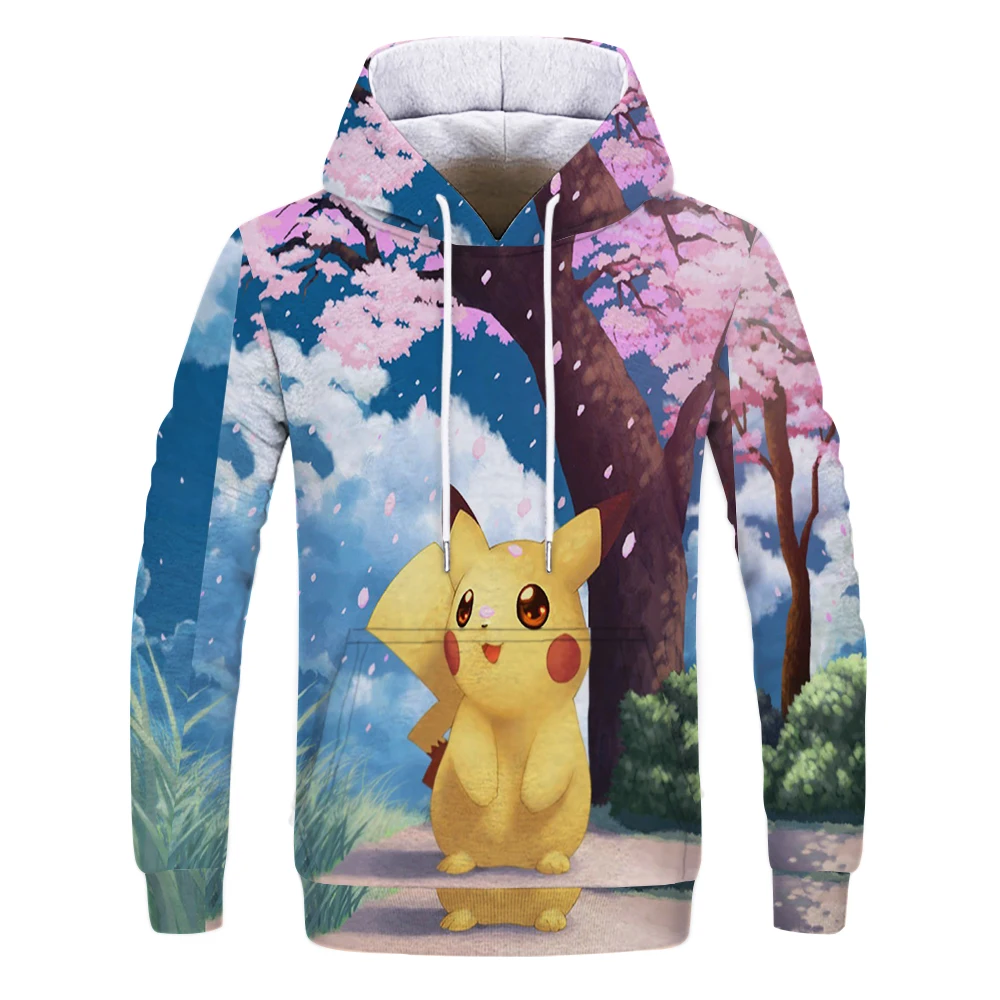 Мужская толстовка с длинным рукавом Повседневная Толстовка в стиле Харадзюку С 3D