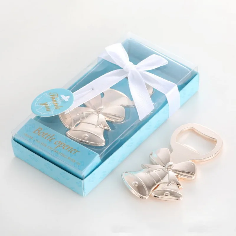 Золотой Рождественский колокольчик открывалка для бутылок в синей розовой