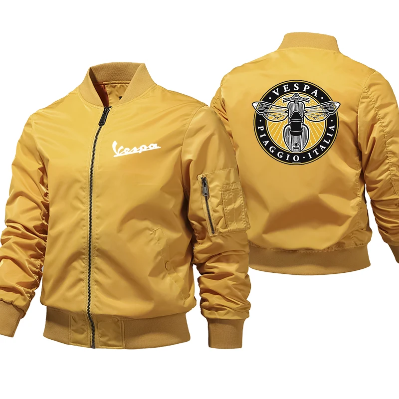 Куртка Vespa Мужская Уличная утепленный бомбер пиджак большие размеры 5XL | одежда