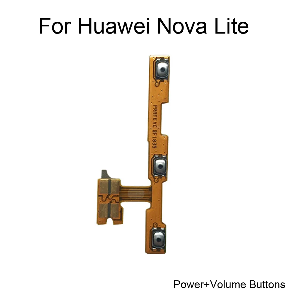for huawei nova 2i nova lite power on offvolume button flex cable fpc for huawei gt3 gr3 2017 mobile phone repair parts free global shipping