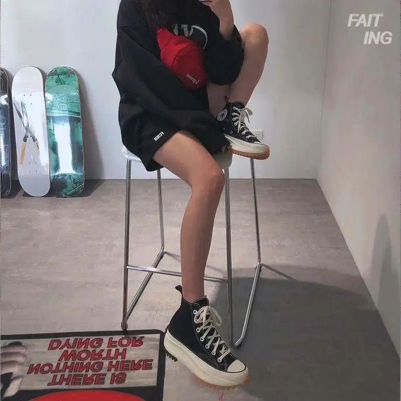 

Skateboard Shoes, High Strength Sneakers, White, Original, Anderson X Converse Chuck, Hiking, Brand Converse