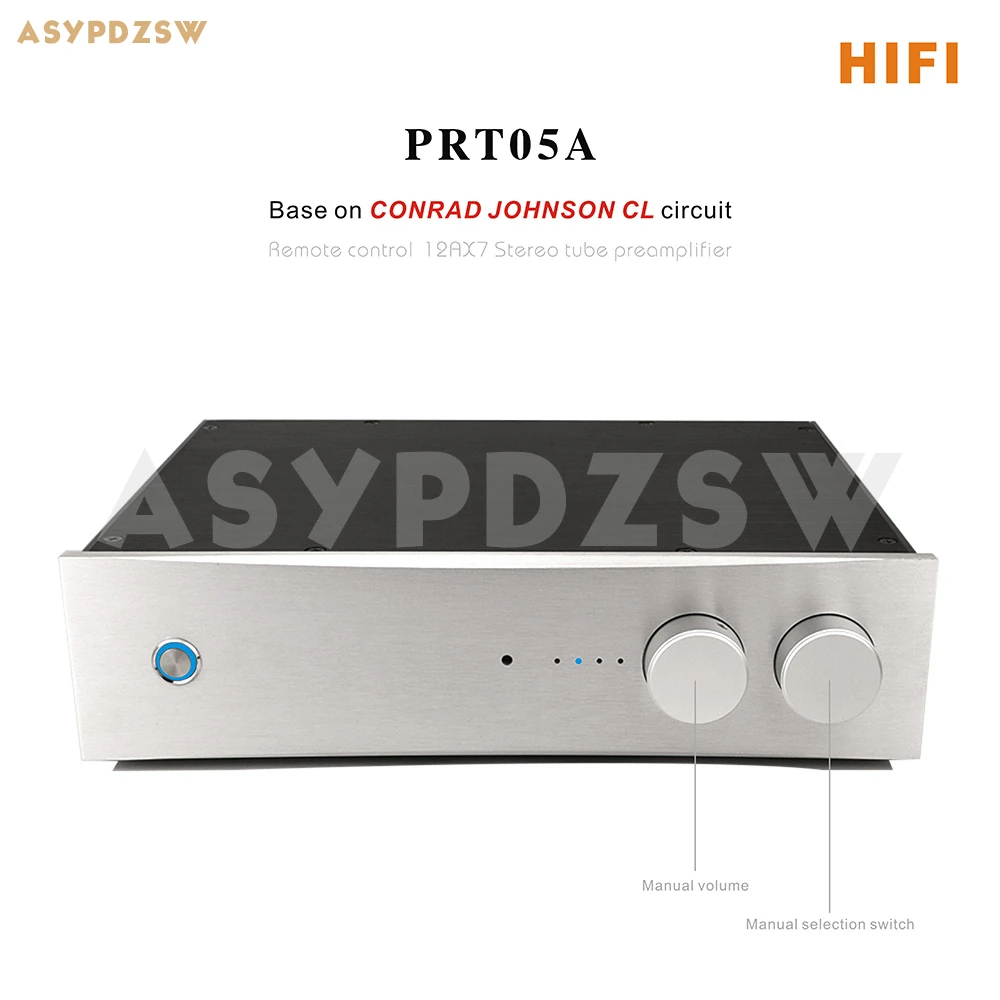 

HIFI PRT05A пульт дистанционного управления 12AX7 стерео трубчатый предусилитель на основе цепи CONRAD JOHNSON CL