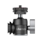 Ulanzi U-60 миниатюрная шаровая Головка с двойным холодным башмаком подвесные штативы для крепления на расширение монтаж с 14 винт для DSLR Камера Vlog микрофон