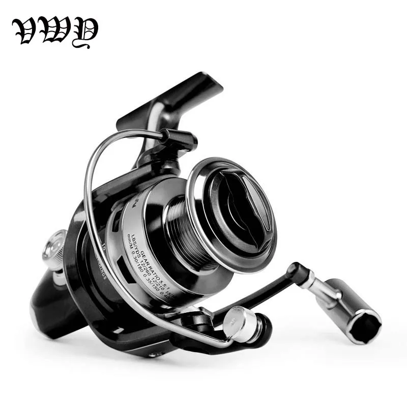 Новая Рыболовная катушка металлическая качалка 12 + 1 шарикоподшипник Катушка для