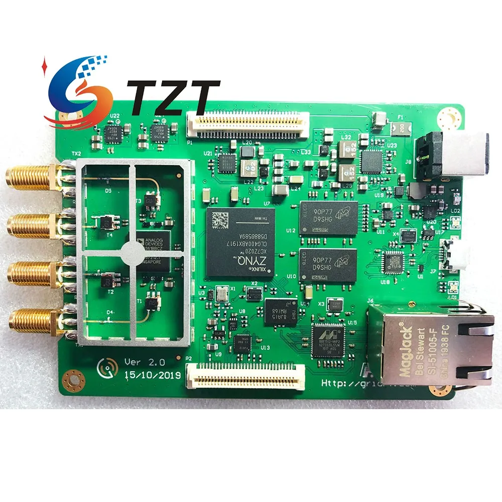 

TZT 70MHz-6GHz SDR Platform Software Defined Radio Kit with Antennas AD9361 Transceiver Chip NH7020