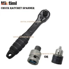 2 в 1 Зажимной патрон для дрели трещотка гаечный ключ электрический сверлильный Инструмент зажимной ключ сверлильные прессы гаечный ключ с преобразователем дрели универсальный гаечный ключ