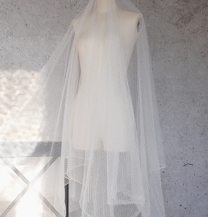 4 м/лот белый черный мягкий стрейч Тюль сетчатая ткань нижнее белье платье юбка