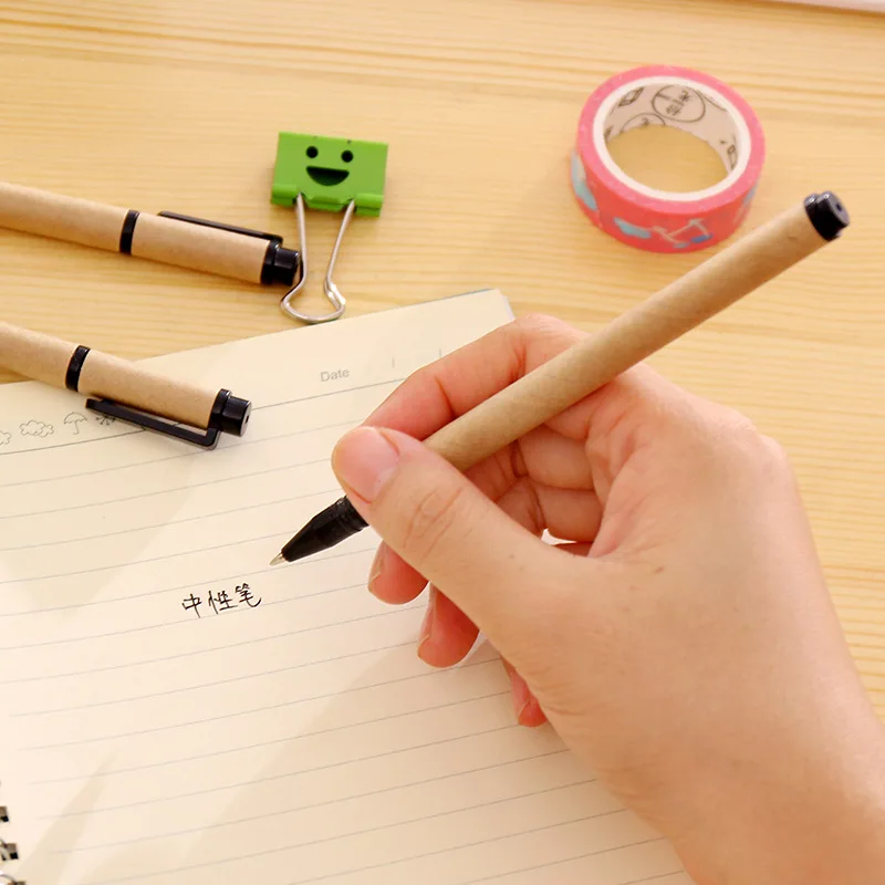 Творческий крафт Бумага набор ручек Письменные принадлежности Офисная ручки для