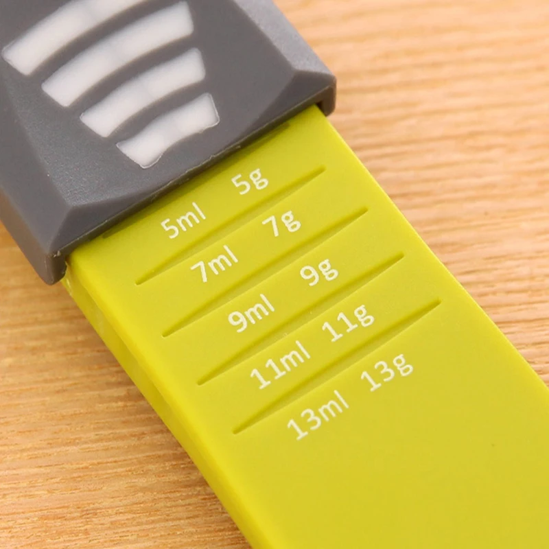 Кухонные весы мерная ложка двойной конец восемь киосков для соли супа кофе чай