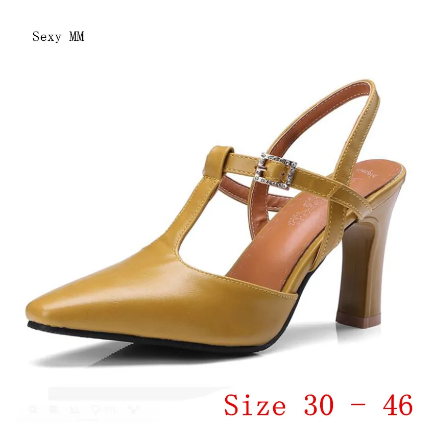 Sexy High Heels Women Pumps Heel Shoes Woman Party Wedding Kitten Small Plus Size 30 - 40 41 42 43 44 45 46 | Обувь