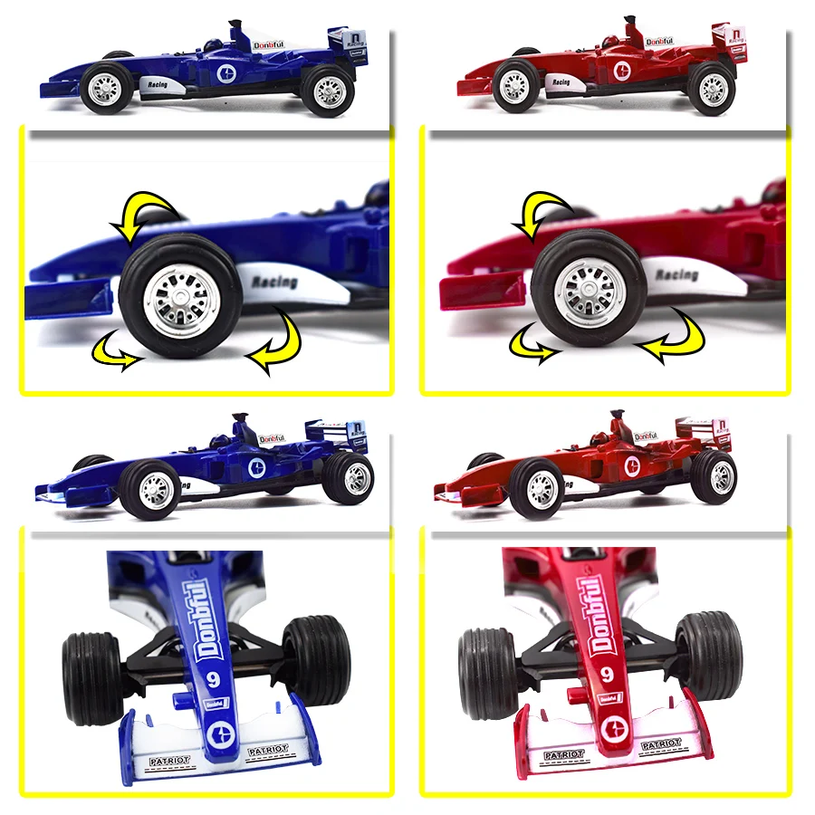 1 шт. детские игрушечные машинки из сплава F1 Formula гоночная Модель литья под