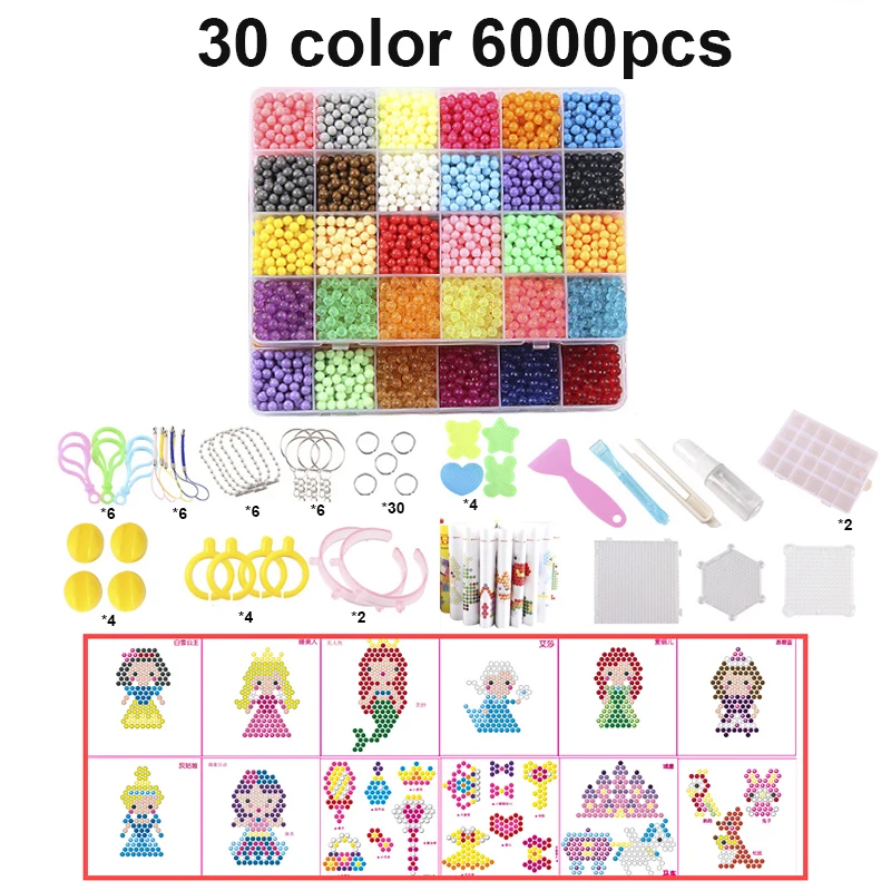 Волшебные водяные бусины DIY игрушки для детей формы животных ручная работа