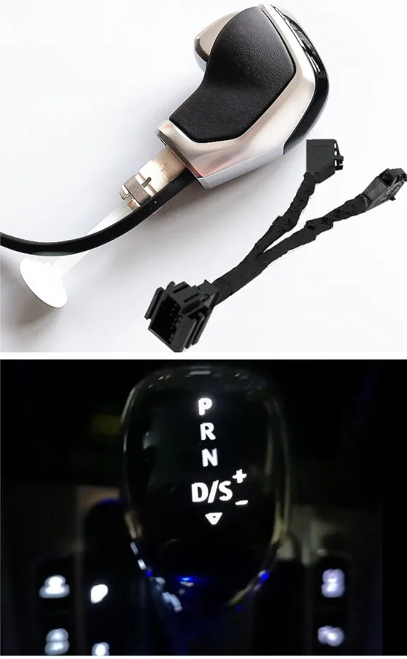 Светодиодный DSG Шестерни рукоятка рычага переключения передач на светодиодный